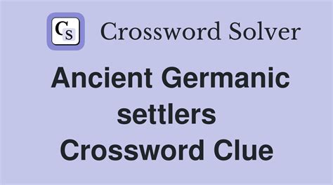 Jul 31, 2023 · Here is the answer for the: Having ancient Germanic qualities Universal Crossword Clue. This crossword clue was last seen on July 31 2023 Universal Crossword puzzle . The solution we have for Having ancient Germanic qualities has a total of 8 letters. 